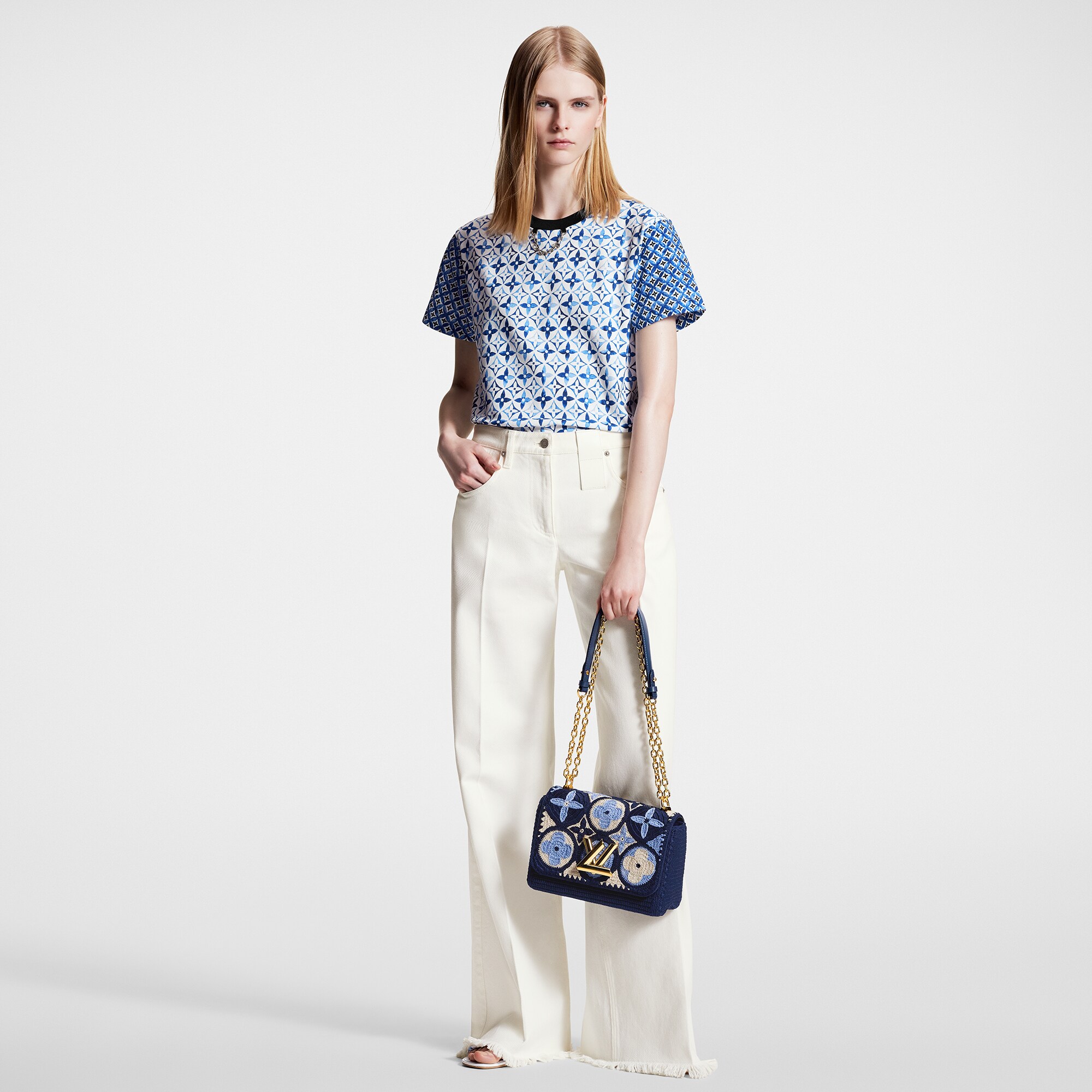 Monogram Flower Tile T Shirt Ready To Wear Louis Vuitton